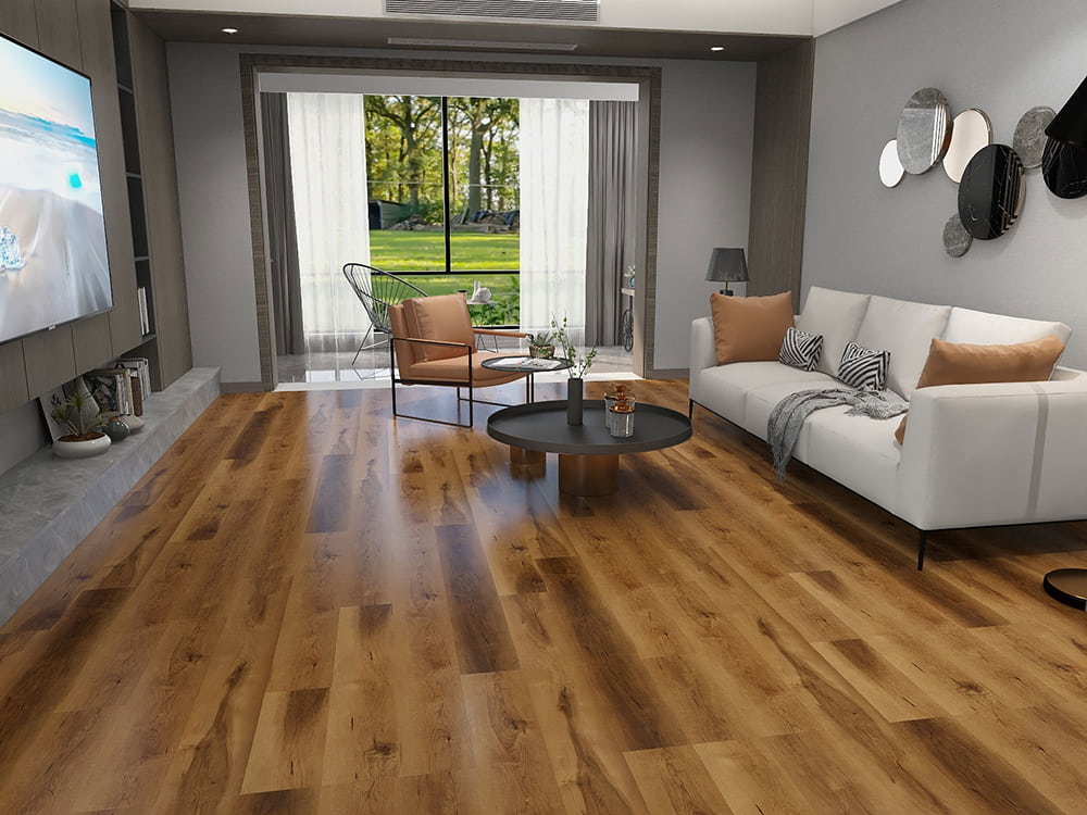 أرضيات LVT ذات الظهر الجاف